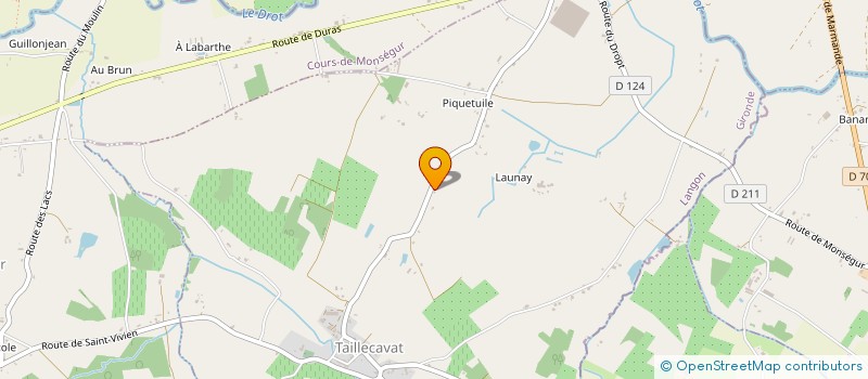 localisation de l'entreprise SCI CARPE DIEM  TAILLECAVAT