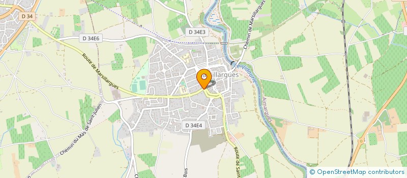 localisation de l'entreprise SCI CARPE DIEM  MARSILLARGUES