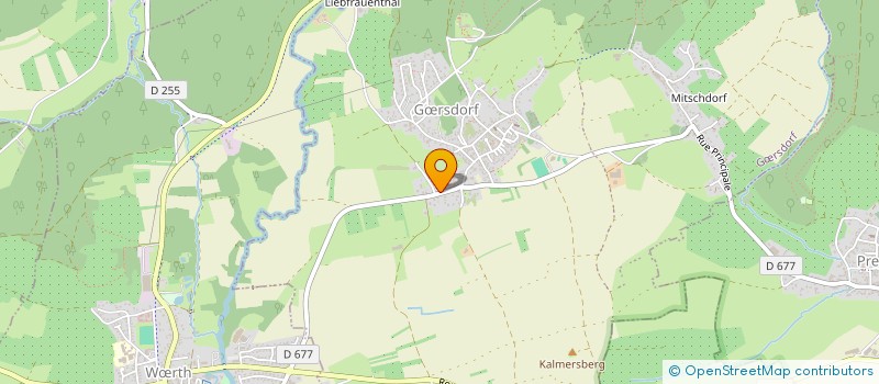 localisation de l'entreprise SCI CARPE DIEM  WOERTH