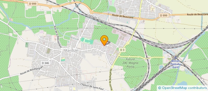 localisation de l'entreprise SCI CARPE DIEM  MANDUEL