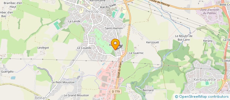 localisation de l'entreprise SCI CARPE DIEM  PLESCOP