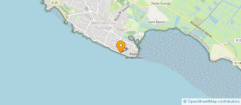 localisation de l'entreprise SCI CARPE DIEM  MESCHERS-SUR-GIRONDE