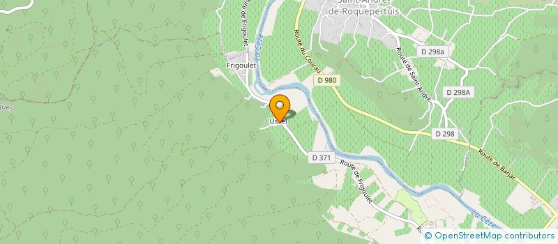 localisation de l'entreprise SCI CARPE DIEM  GOUDARGUES