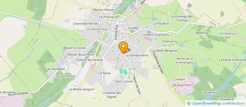 localisation de l'entreprise SCI CARPE DIEM AUX HORIZONS à LORRIS