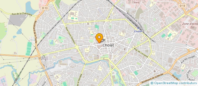 localisation de l'entreprise SCI CARPE DIEME à CHOLET