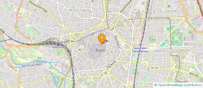 localisation de l'entreprise SCI CARPEDIEM à DIJON