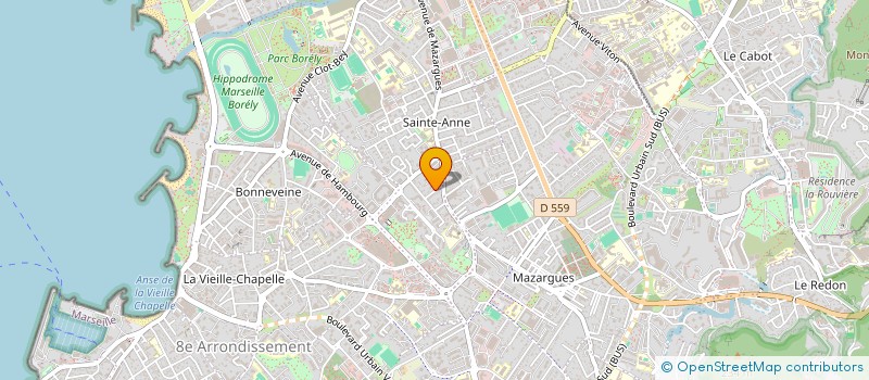 localisation de l'entreprise SCI CARPENA à MARSEILLE