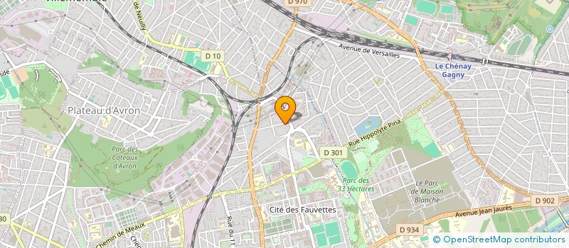 localisation de l'entreprise SCI CARPENTIER-RIBEIRO  NEUILLY-SUR-MARNE