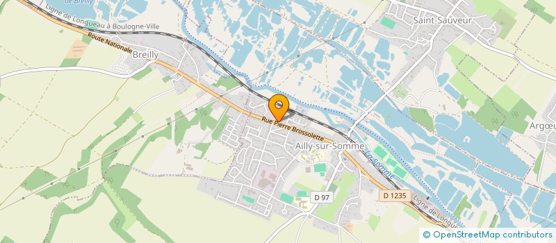 localisation de l'entreprise SCI CARPENTIER-VERITE à AILLY-SUR-SOMME