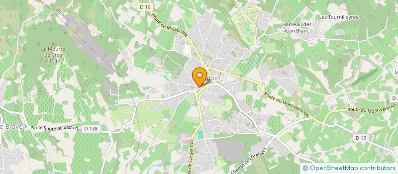 localisation de l'entreprise SCI CARPENTRAS-BOSSUET à FLASSAN