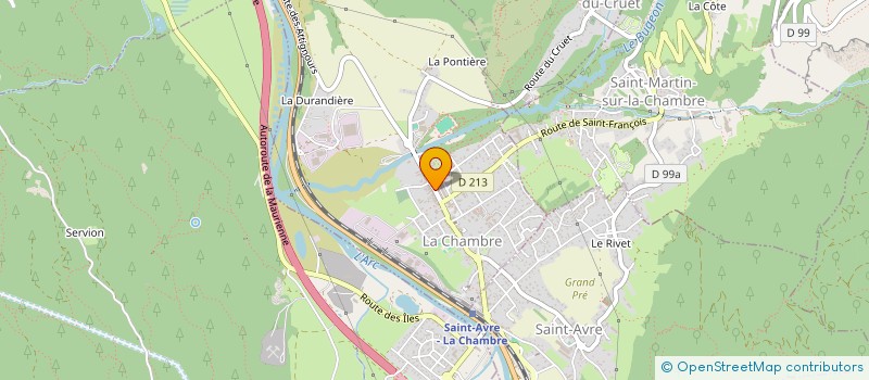 localisation de l'entreprise SCI CARPER  LA CHAMBRE