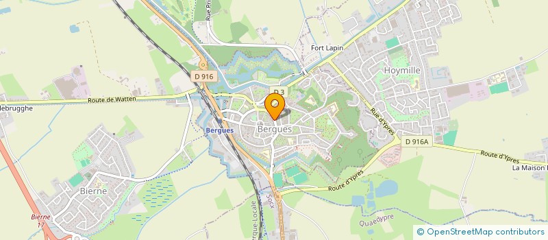 localisation de l'entreprise SCI CARPHARMA  BERGUES