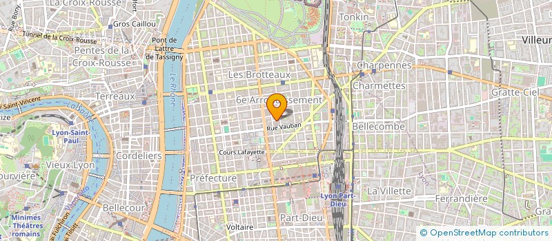 localisation de l'entreprise SCI CARPINCHO  LYON