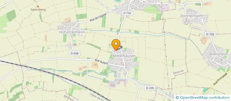 localisation de l'entreprise SCI CARPION  WINGERSHEIM LES QUATRE BANS