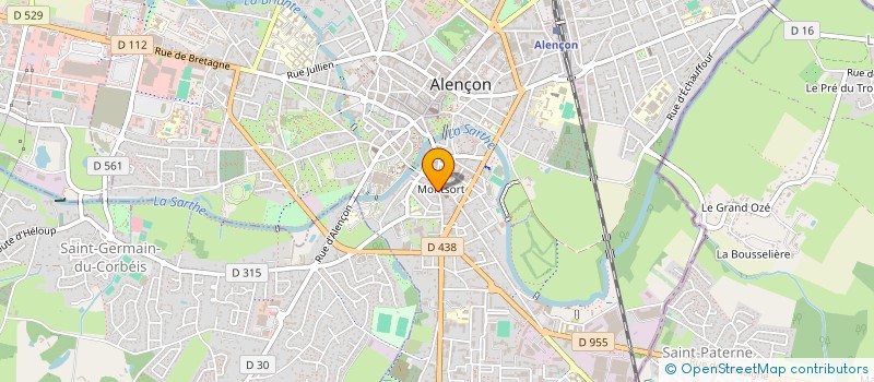 localisation de l'entreprise SCI CARPIQUET à ALENCON