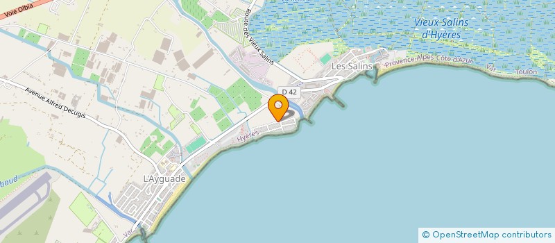 localisation de l'entreprise SCI CARPP à HYERES