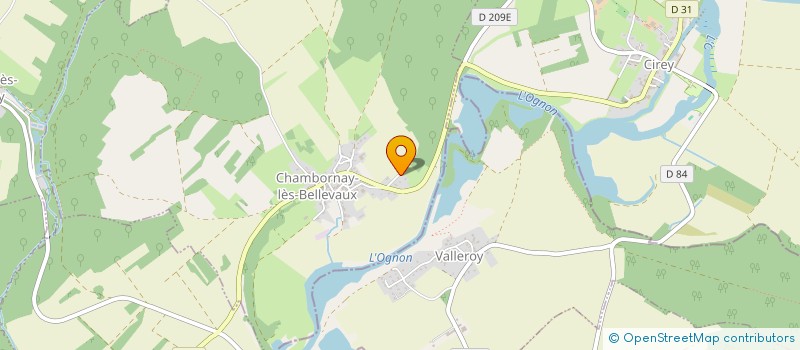 localisation de l'entreprise SCI CARQUILLE  CHAMBORNAY-LES-BELLEVAUX