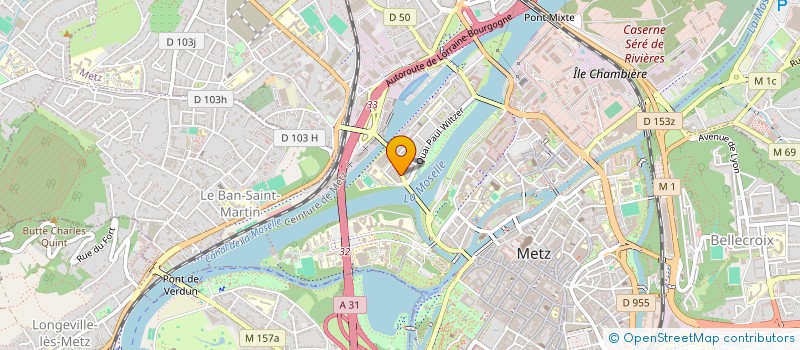 localisation de l'entreprise SCI  CARRA  METZ