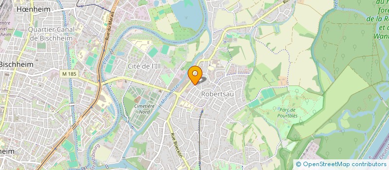 localisation de l'entreprise SCI CARRA  STRASBOURG