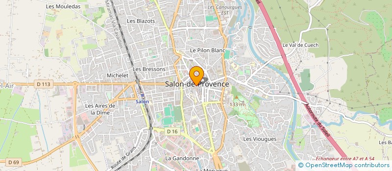 localisation de l'entreprise SCI CARRAFA  SALON-DE-PROVENCE