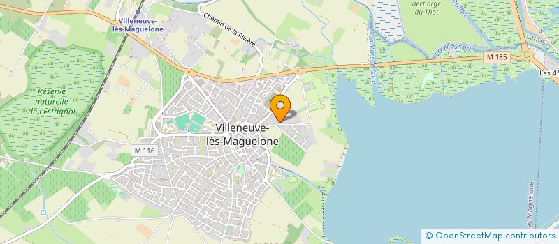 localisation de l'entreprise SCI CARRAT AUBRY  VILLENEUVE-LES-MAGUELONE