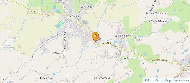 localisation de l'entreprise SCI CARRAWAY  COURLAY