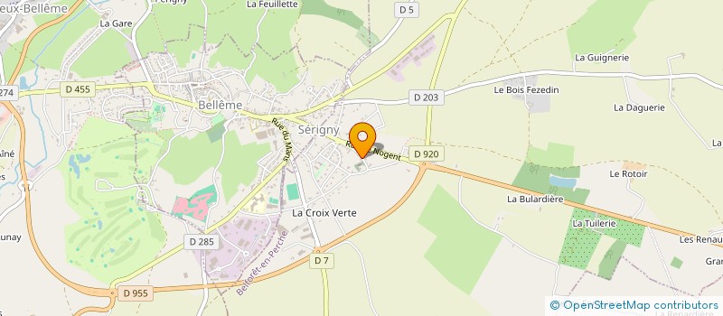 localisation de l'entreprise SCI CARRE 28 à BELFORET-EN-PERCHE