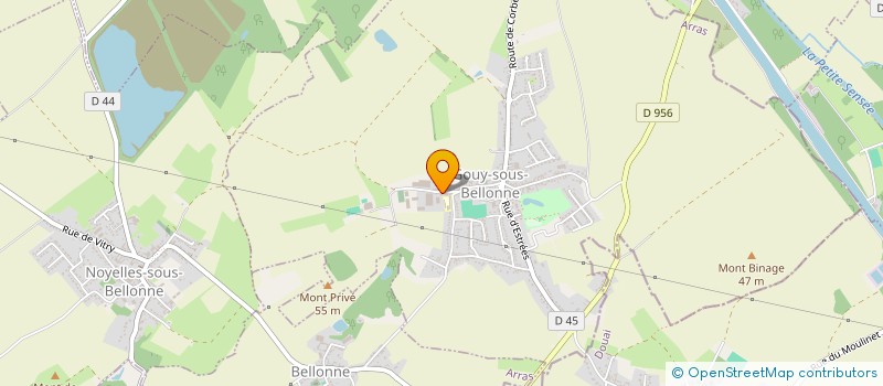 localisation de l'entreprise SCI CARRE  GOUY-SOUS-BELLONNE