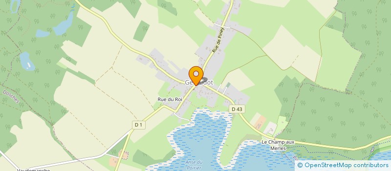 localisation de l'entreprise SCI CARRE  GERAUDOT