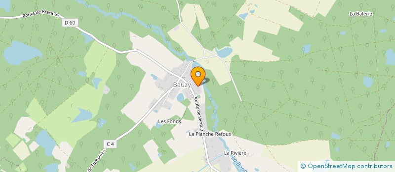 localisation de l'entreprise SCI CARRE  NEUVY