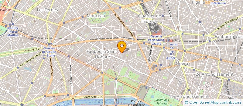 localisation de l'entreprise SCI CARRE  PARIS
