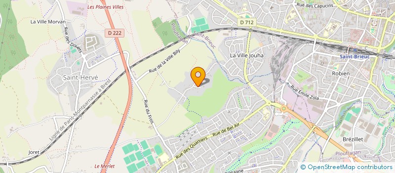 localisation de l'entreprise SCI CARRE D'AS  PLOUFRAGAN