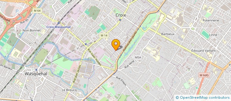localisation de l'entreprise SCI CARRE D'ORSAY à CROIX