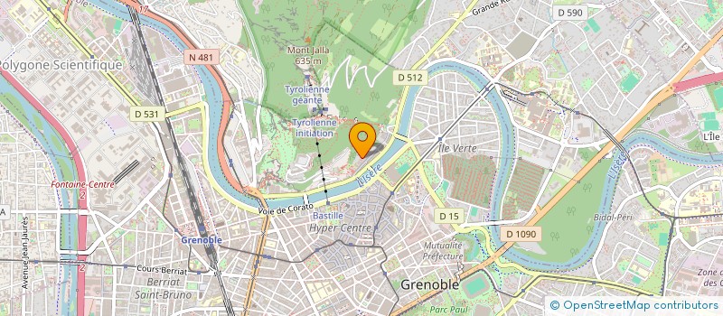 localisation de l'entreprise SCI CARRE DIESE à GRENOBLE