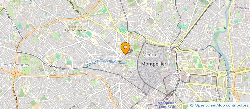 localisation de l'entreprise SCI CARRE DREVON FRANCOIS MIREUR à MONTPELLIER