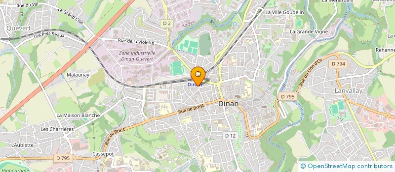 localisation de l'entreprise SCI CARRE IMMOBILIER  PLUMAUGAT