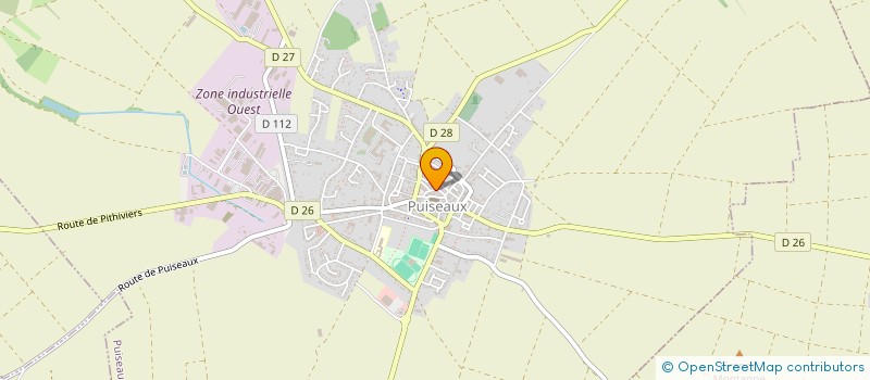 localisation de l'entreprise SCI CARREFOUR DE LA LUNE  PUISEAUX