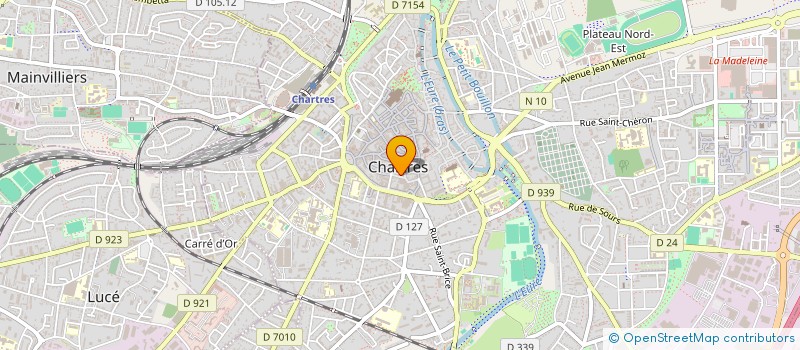 localisation de l'entreprise SCI CARREFOUR DES HALLES à CHARTRES