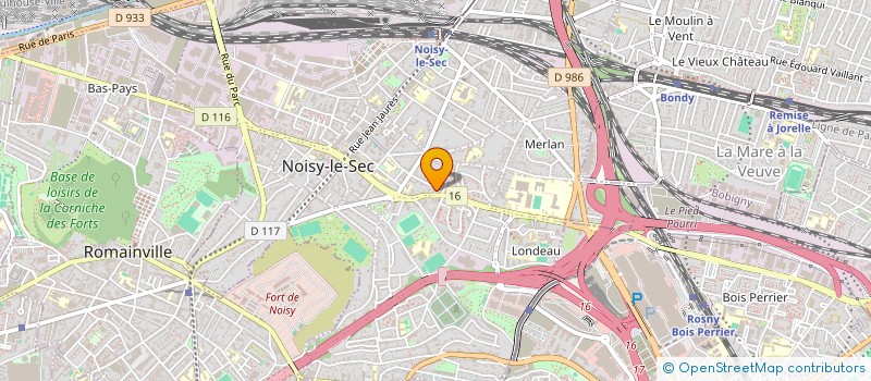 localisation de l'entreprise SCI CARREIRA à NOISY-LE-SEC