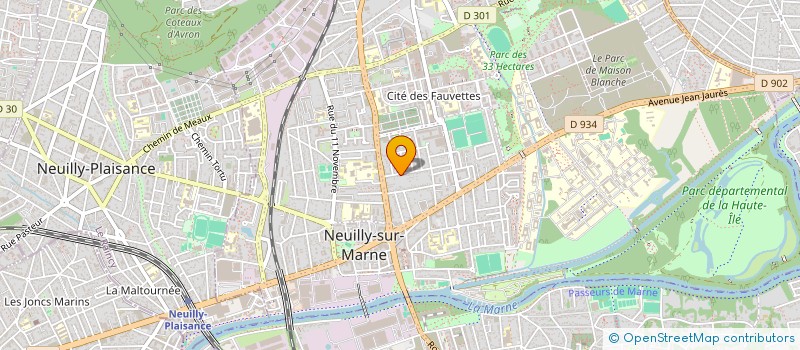 localisation de l'entreprise SCI CARREIRA à NEUILLY-SUR-MARNE
