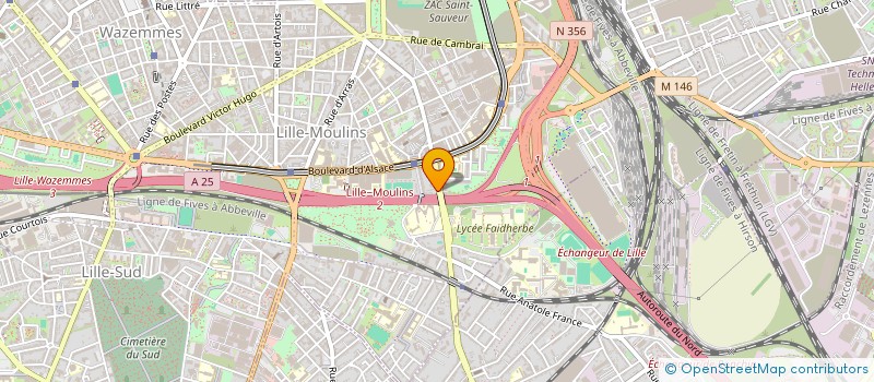 localisation de l'entreprise SCI CARREL 20 à LILLE