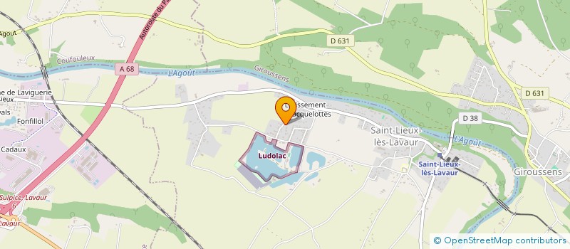 localisation de l'entreprise SCI CARREMAN  SAINT-LIEUX-LES-LAVAUR