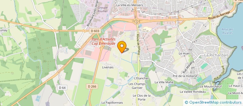 localisation de l'entreprise SCI CARRERA  PLEURTUIT