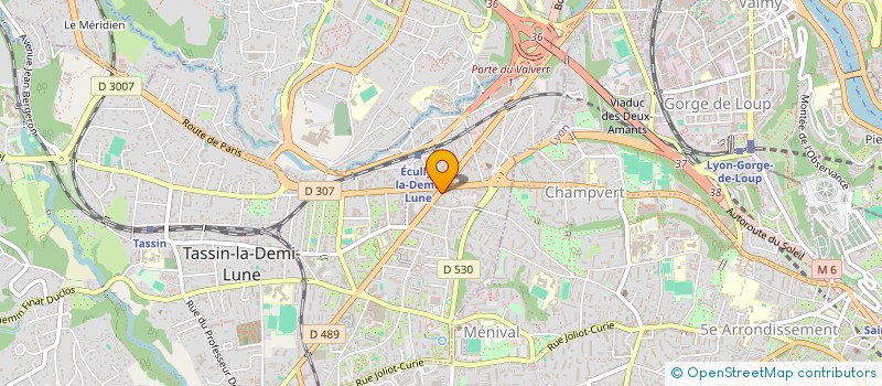 localisation de l'entreprise SCI CARRERA TISSERONT  TASSIN-LA-DEMI-LUNE