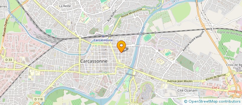 localisation de l'entreprise SCI CARRERAS à CARCASSONNE