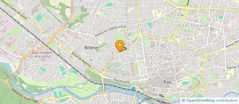 localisation de l'entreprise SCI CARRERE à PAU
