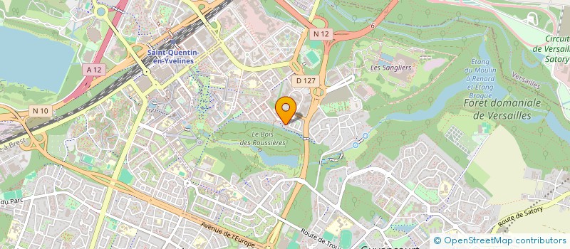 localisation de l'entreprise SCI CARRICO GUYANCOURT  GUYANCOURT