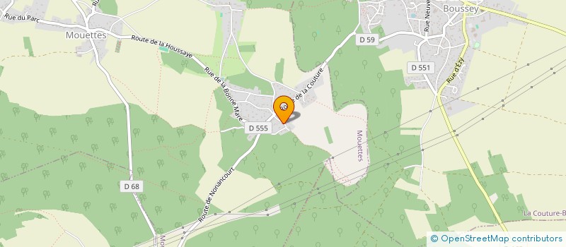 localisation de l'entreprise SCI CARRIER IMMO  MOUETTES