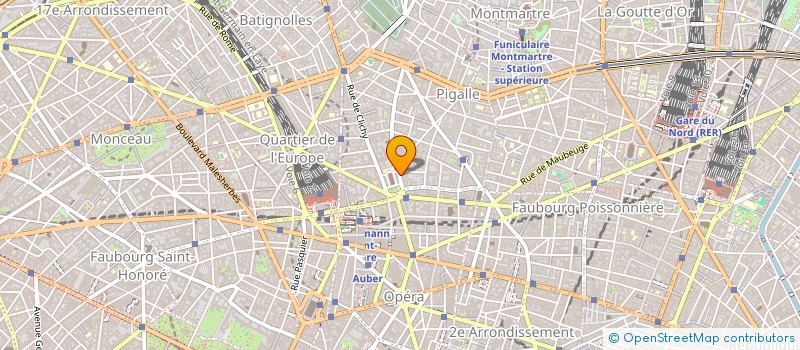 localisation de l'entreprise SCI CARRIERE  PARIS