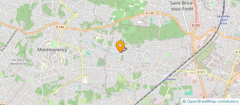 localisation de l'entreprise SCI CARRIERES  GROSLAY